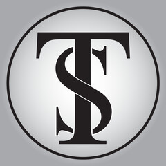 TEX Letter Logo Design on Black