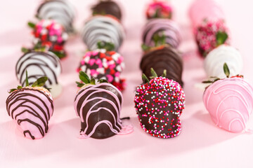 Chocolate dipped strawberries
