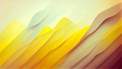Abstract texture background graphics in white-yellow palette, transition to beige-brown color. - obrazy, fototapety, plakaty