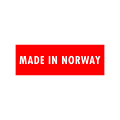 made in Norway symbol,label,template