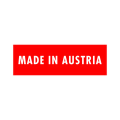 made in Austria symbol,label,template