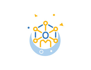 Management Stroke Line Icon
