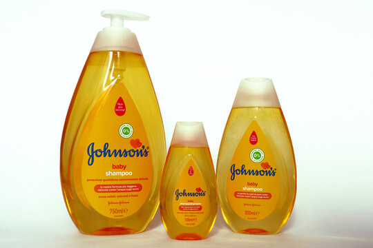 Italy - October 29, 2022: Johnson's baby Shampoo no more tears