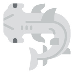 hammerhead shark sea animal