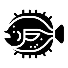 flounder fish sea animal