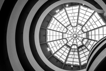 Naklejka premium glass dome of a building