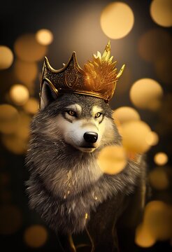 Wolf king 3D style
