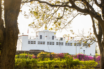 Maya devi temple and birth place of lord gautam buddha in lumbini, nepal
