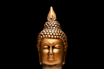 image of buddha statue dark backgorund