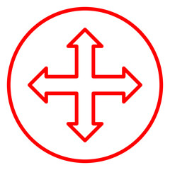 Obraz premium arrow icon
