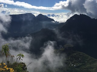Montagne sur l'ile de la Réunion