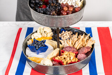 July 4th Charcuterie board