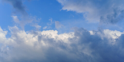Naklejka na ściany i meble beautiful clouds in the sky, abstract pattern