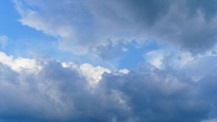 beautiful clouds in the sky, abstract pattern
