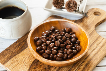 駄菓子　麦チョコ
