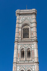 Campanile de la Cattedrale di Santa Maria del Fiore, à Florence, Italie
