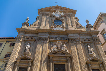 Fototapeta na wymiar Chiesa dei Santi Michele e Gaetano, à Florence, Italie