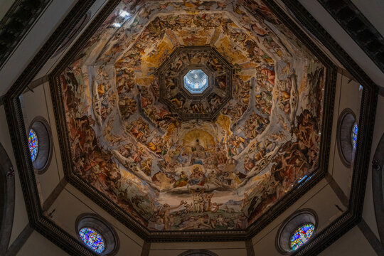 Coupole de Brunelleschi, Cattedrale di Santa Maria del Fiore, &agrave; Florence, Italie