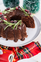 Chocolate bundt cake
