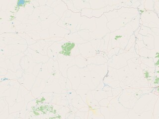 Bulgan, Mongolia. OSM. No legend