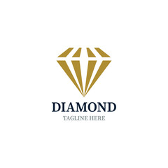 diamond logo design vector template