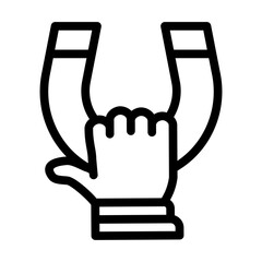 loyalty customer testimonial line icon vector. loyalty customer testimonial sign. isolated contour symbol black illustration