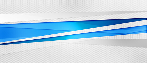 Blue grey abstract stripes corporate background