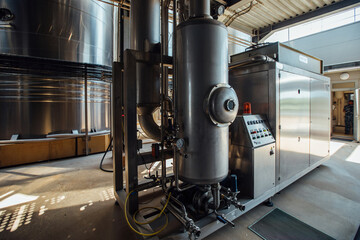 Modern industrial automated winery production line