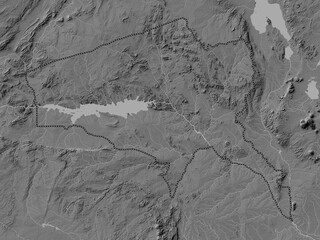 Tete, Mozambique. Bilevel. No legend