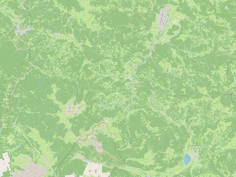 Andrijevica, Montenegro. OSM. No legend