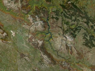 Pluzine, Montenegro. Low-res satellite. No legend