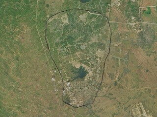 Naypyitaw, Myanmar. High-res satellite. No legend