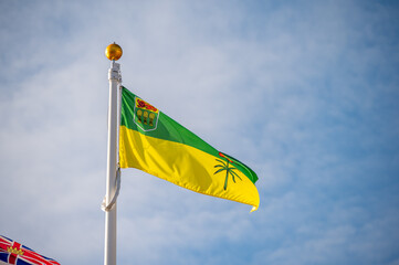 flag, provincial flag, province, canada
