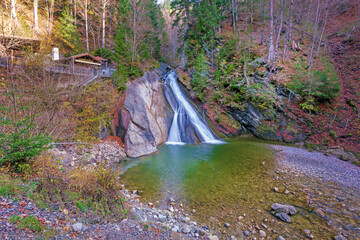 Starzlachklamm - Allgäu - Tobel - Wasserfall - Herbst