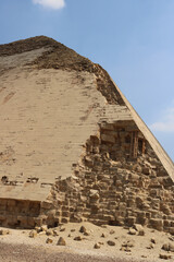 Fototapeta na wymiar Dahshur Pyramids in Egypt