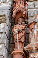 statue in the church