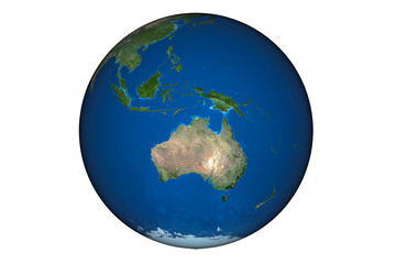 Australia Globe PNG