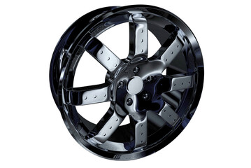 Obraz premium Chrome Alloy Wheel