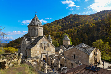 Fototapeta na wymiar Haghartsin Monastery Armenia Autumn