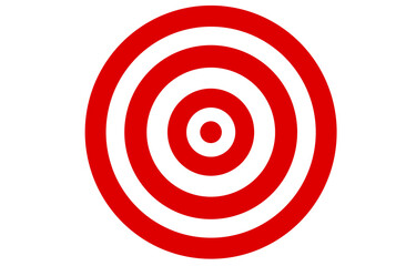 Red Darts Target Aim PNG