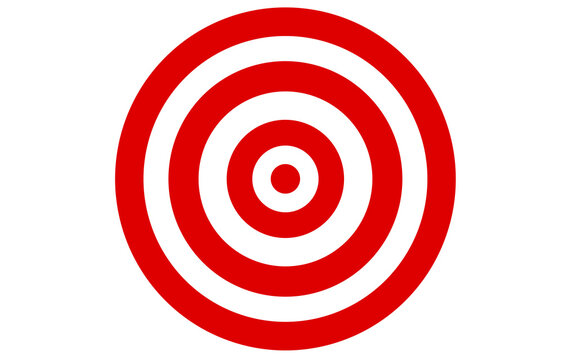 Red Darts Target Aim PNG