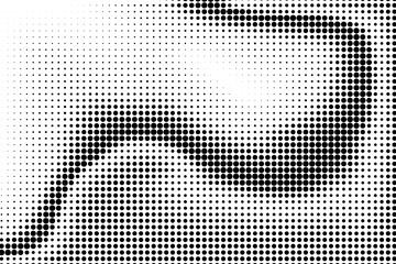 Abstract halftone texture with dots.Punk, pop, grunge in vintage style.