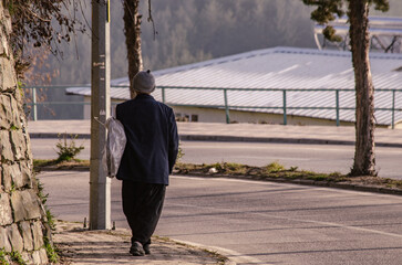 person in the street