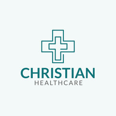 Obraz premium Christian Healthcare Logo