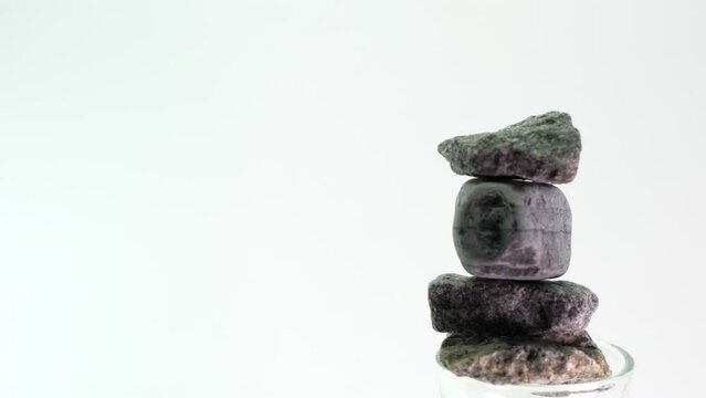 Granite is rich in quartz, mica and feldspar
