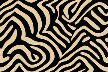 Obraz premium Abstract color zebra, tiger skin design. Animal skin texture seamless pattern. 2d illustrated creative background. Multicolor stripes repeat popular pattern. Endless trendy illustration for textile