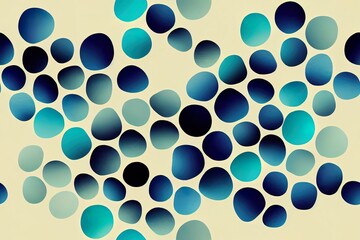 Tranquil Blue colors Repeat Creative Graphic Illustration Seamless Paint Ink. White Repeat Liquid Effect. Seamless Fabric 2d illustrated Texture. Repeat Oil. Spring summer colours trendy 2023