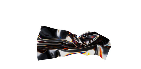 Abstract line fluid colors backgrounds. Trendy Vibrant Fluid Colors. 3d render