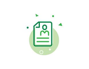 Resume Stroke Line Icon
