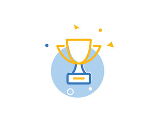 Trophy Stroke Line Icon
